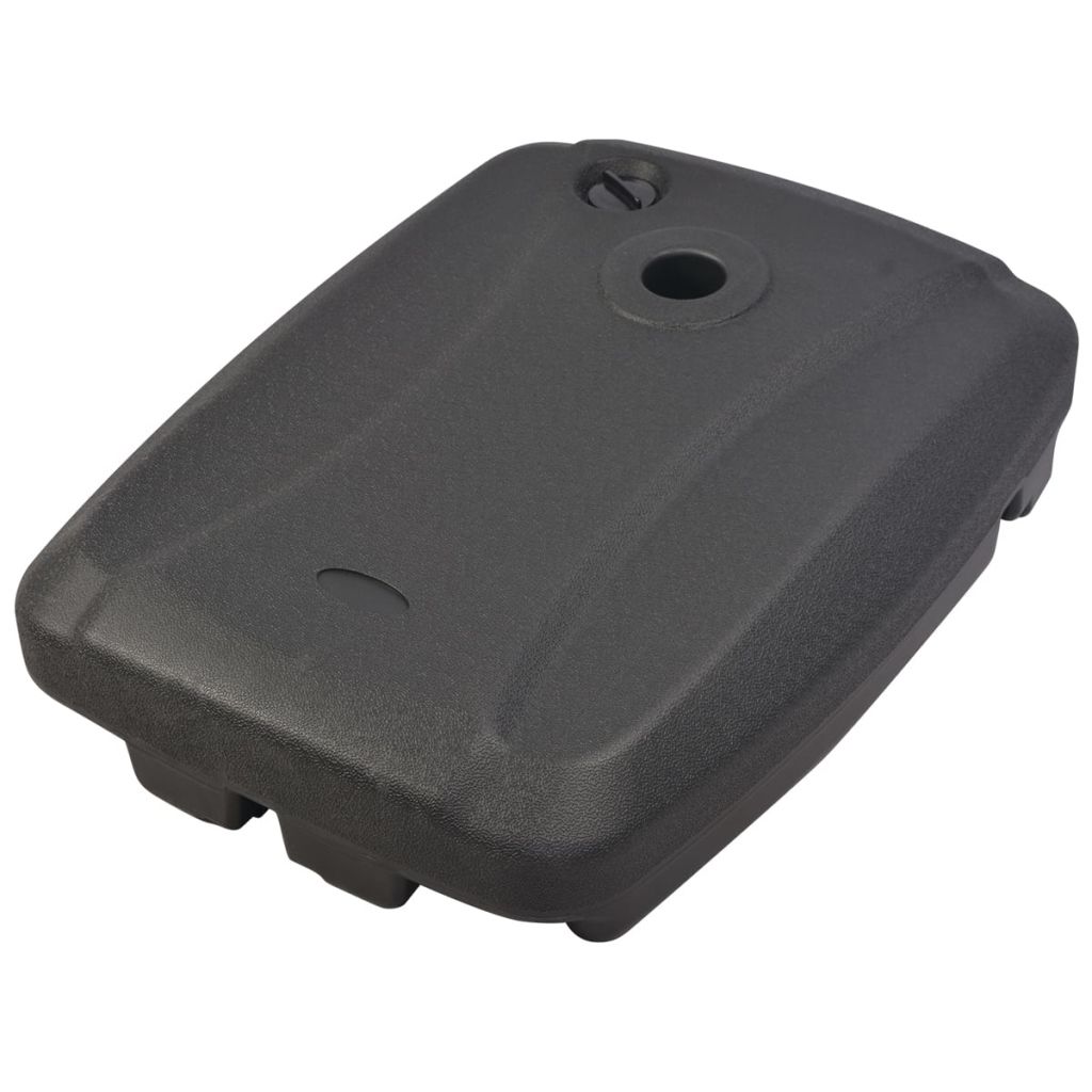 Vidaxl Porte-parasol Dexterieur Noir