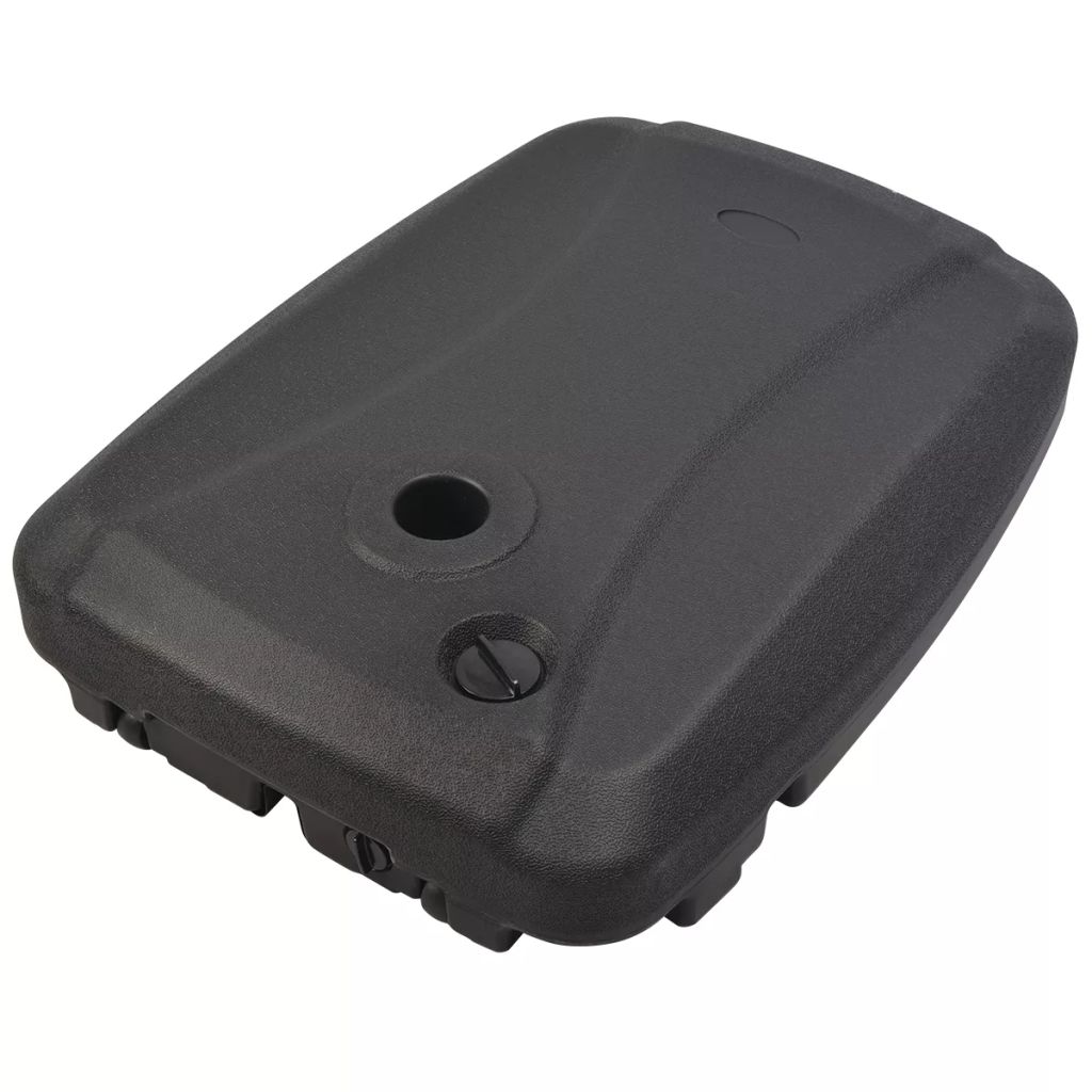 Vidaxl Porte-parasol Dexterieur Noir