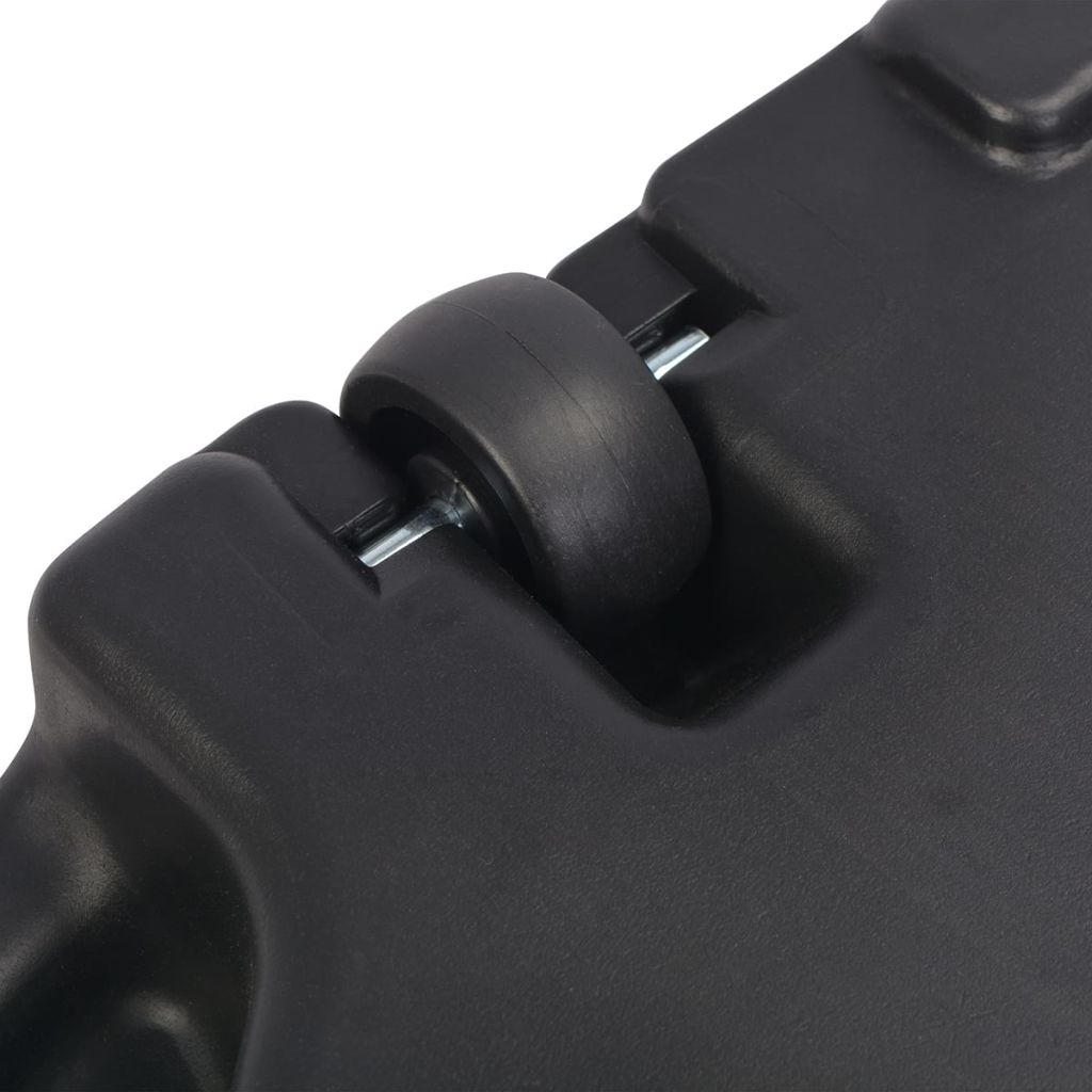 Vidaxl Porte-parasol Dexterieur Noir