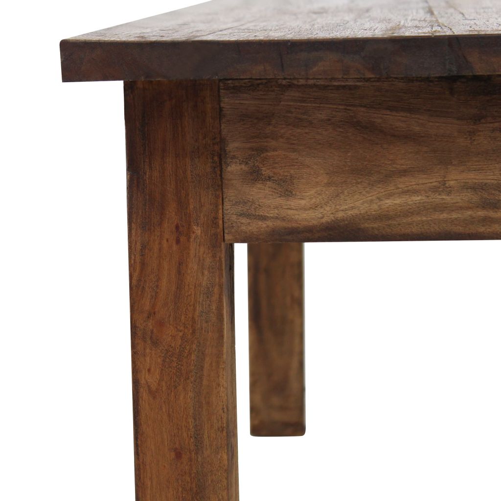 Vidaxl Table Basse Table Dappoint Bout De Canape Meuble De Salon Salle De Sejour Maison Interieur Bois Dacajou Massif 244493