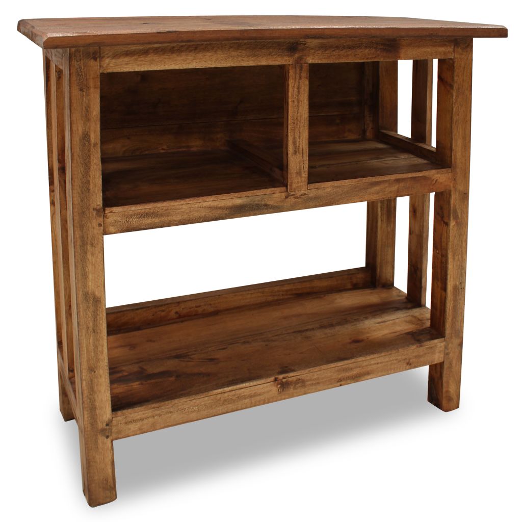 Vidaxl Table Console Bois De Recuperation Massif 69 X 28 X 70 Cm