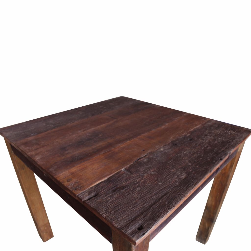 Vidaxl Table A Manger Table A Diner Table De Repas Meuble De Cuisine Restaurant Interieur Bois De Recuperation Melange 244495