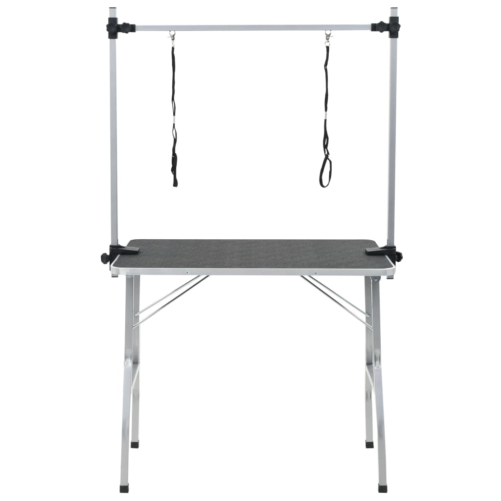 Vidaxl Table De Toilettage Ajustable Pour Chiens Chats 2 Potences