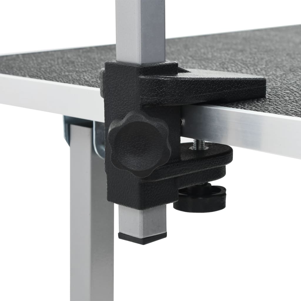 Vidaxl Table De Toilettage Ajustable Pour Chiens Chats 2 Potences