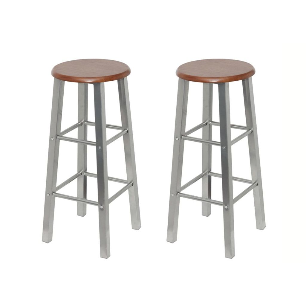 Vidaxl Lot De 2 Tabourets De Bar Chaise De Pub Siege De Bistrot Meuble De Salle A Manger Cuisine Salon Maison Interieur 60562