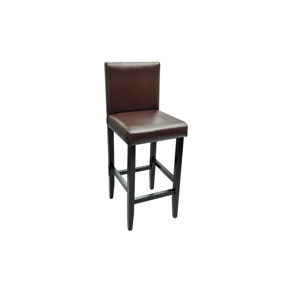 Vidaxl Lot De 6 Tabourets De Bar Repose-pieds De Jardin Chaises De Pub Meubes De Bistrot Terrasse Patio Exterieur Marron 160718