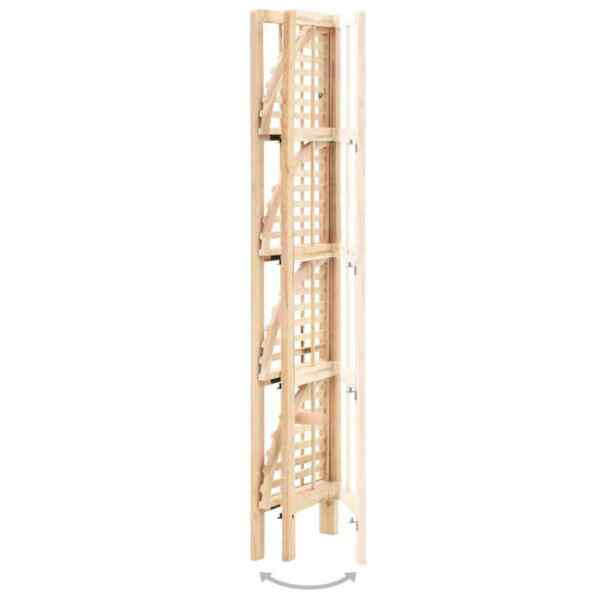 vidaXL Etagere dangle Bois de cedre 27 x 27 x 110 cm