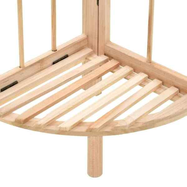 Vidaxl Etagere Dangle Bois De Cedre 27 X 27 X 110 Cm