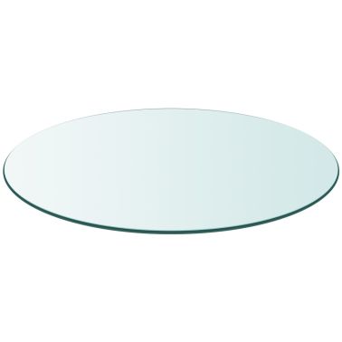 Vidaxl Dessus De Table Ronde En Verre Trempe 700 Mm 243628
