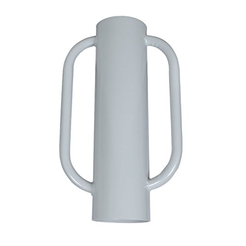 vidaXL Pilon a poteau avec poignee en acier
