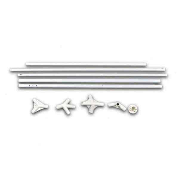 Vidaxl Tonnelle Jardin Tente Reception Chapiteau Bleu 3x4 M Terrasse Pavillon 90335