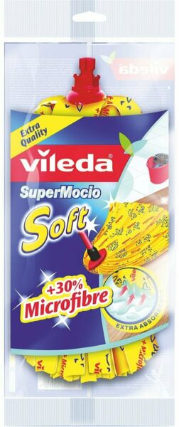Vileda Recharge Pour Balai Supermocio Soft Multicolore