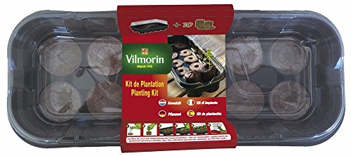 VILMORIN Kit mini serre souple 10 pastilles TOUT EN 1