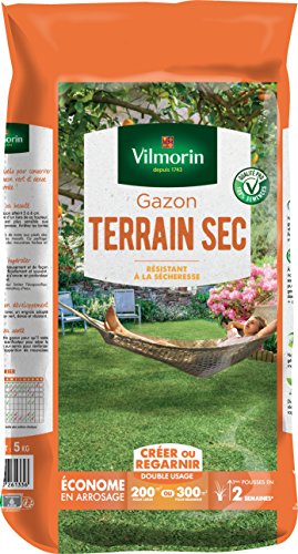 Gazon pour terrain sec Vilmorin 5 kg