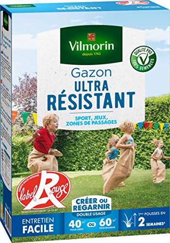 Gazon ultra resistant label rouge Vilmorin 1 kg