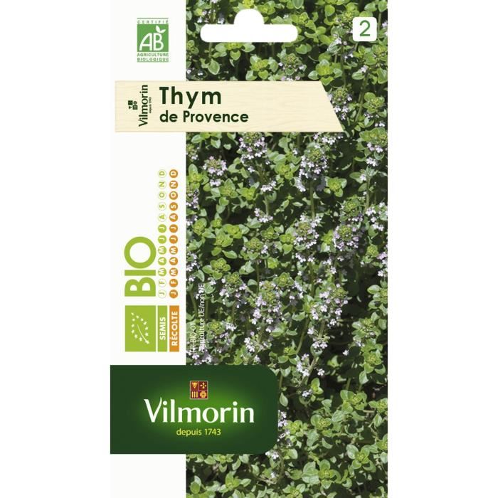 Vilmorin - Thym De Provence Bio - Plante...