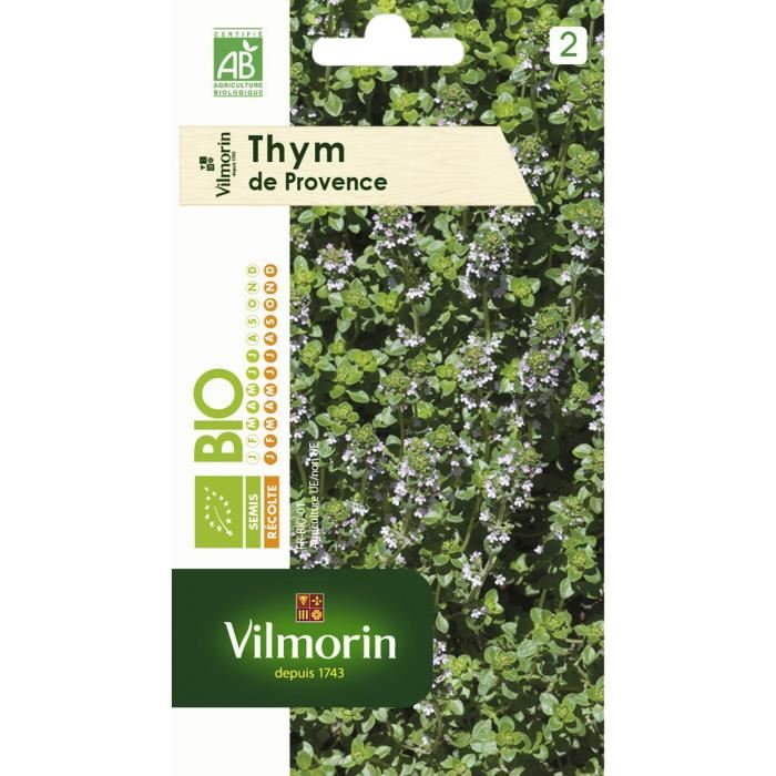 Vilmorin Graines De Thym - Bio