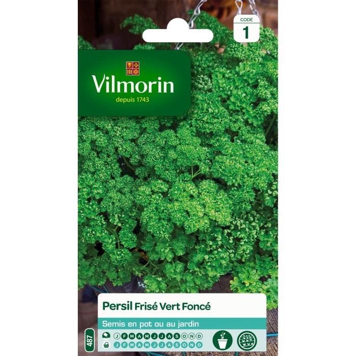 Vilmorin - Persil Frise Vert Fonce - A ....