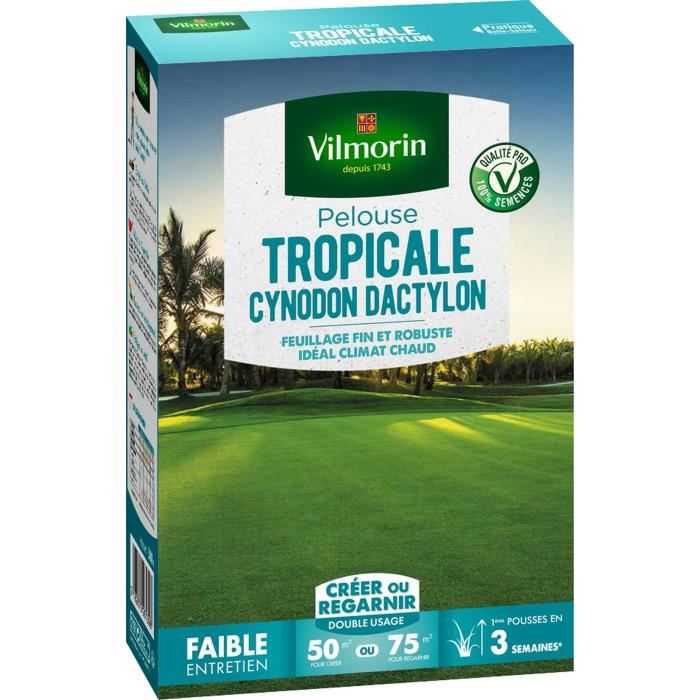 Vilmorin 4309012 Pelouse Tropicale Cynod...