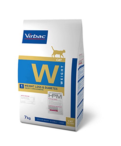 Virbac Veterinary Hpm Diet Chat Weight 1 Loss (surpoids 30%) & Diabete Croquettes 7kg