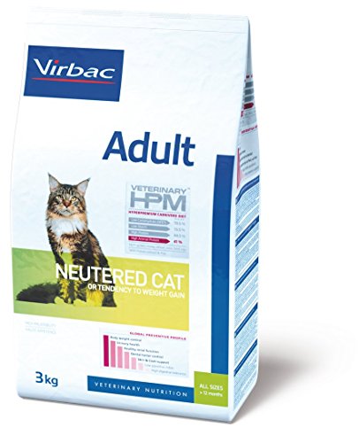 Vet hpm adult neutered cat sac 12kg