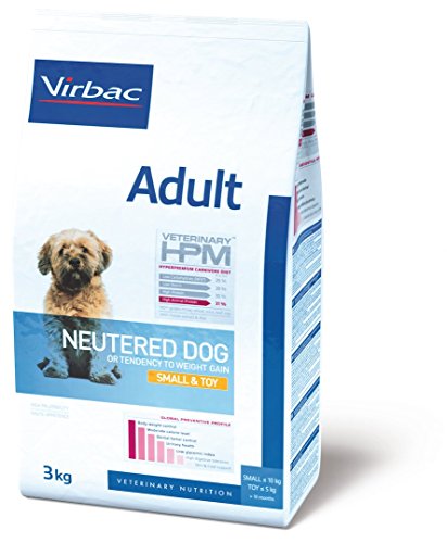 Vet hpm adult neutered dog small and toy sac 7kg