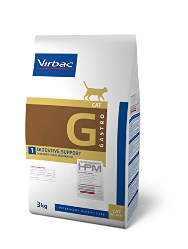 Virbac Veterinary Hpm Diet Chat Gastro Digestive Support Maldigestion Croquettes 3kg