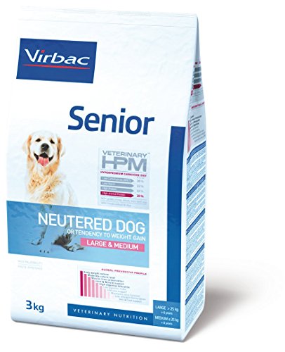 Vibrac Croquettes Veterinary Hpm Neutered Medium Large Pour Chien Senior 3 Kg