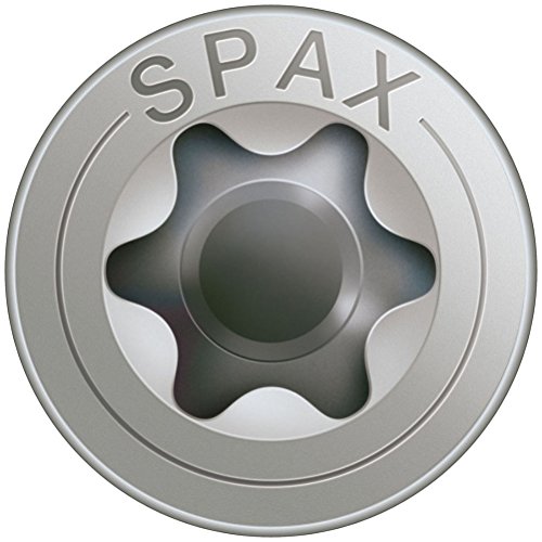 spax Vis a tete fraisee SPAX SeKo T-STAR plus 6,0x100/61 A2 (Par 100)