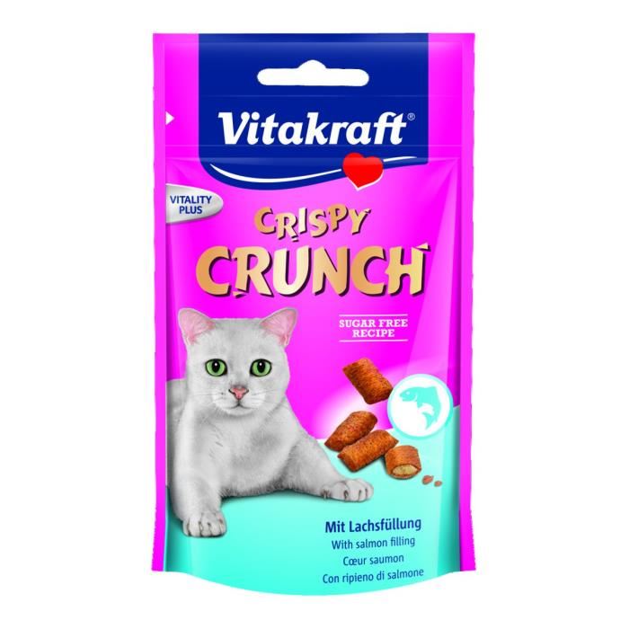 Vitakraft Caur Saumon Crispy 60 G Pour Chat