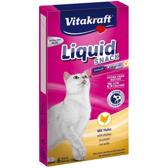 Vitakraft - Liquid Snack - Friandises Ch...