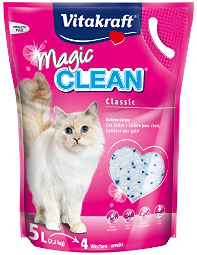 Vitakraft Magic Clean 5 Litres Litiere Pour Chat Anti Allergi