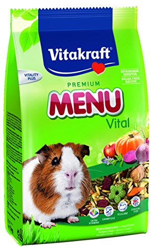 Vitakraft Menu - Alimentation Complete Pour Cochon D?inde - Sachet Fraîcheur De 4 Kg