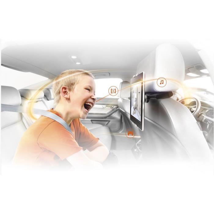 Support Tablette Voiture Vogels Tms 1020 Compatible 7 12 Pouces Orientable 360a° Inclinable 15a°