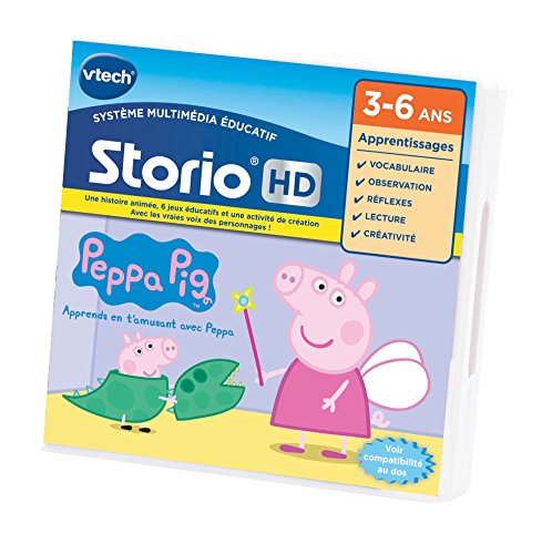 Vtech - Jeu Storio HD - Peppa Pig