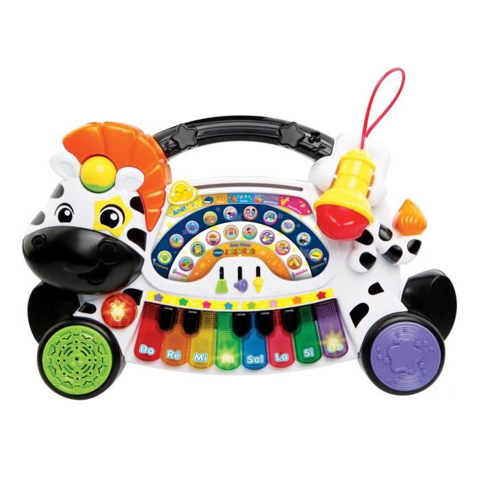 Vtech Baby Jungle Rock Piano Zebre Jouet Musical Enfant