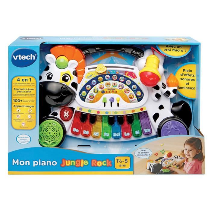 Vtech Baby Jungle Rock Piano Zebre Jouet Musical Enfant