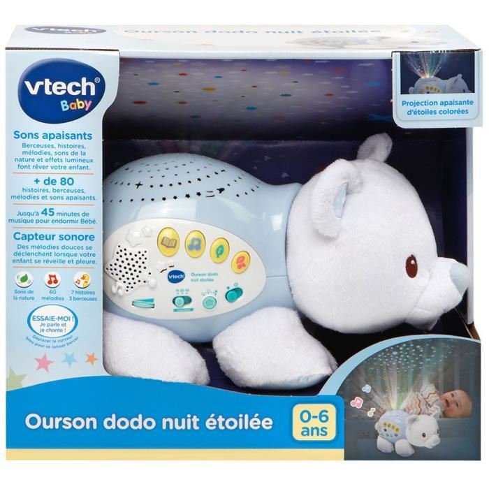 Vtech Baby Ourson Dodo Nuit Etoilee
