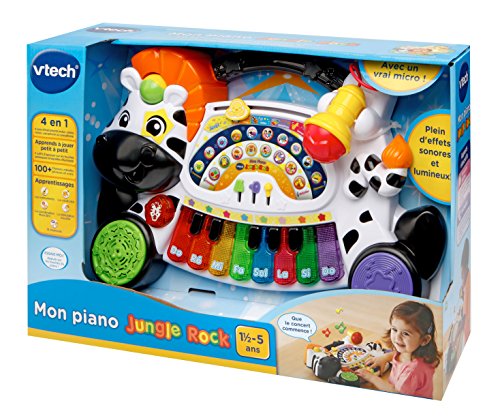 VTECH BABY - Jungle Rock - Piano Zebre - Jouet Musical Enfant