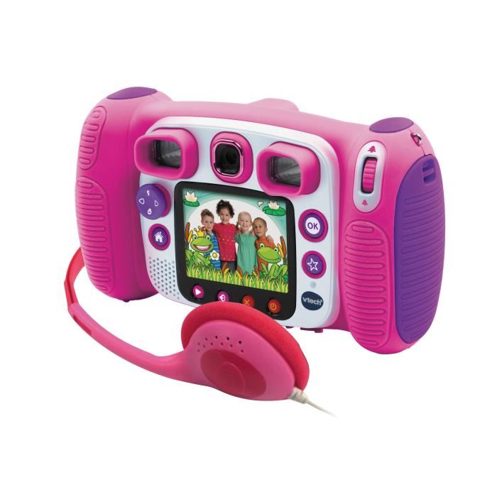 Vtech - Kidizoom Duo 5.0 Rose - Appareil Photo Enfant