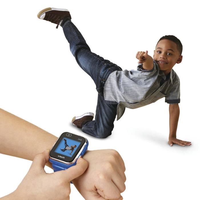 Vtech Kidizoom Smartwatch Connect Dx2 Bleue Montre Photos Et Videos