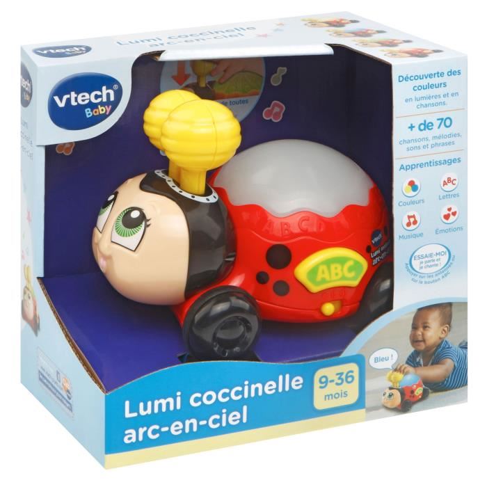 Vtech Baby Lumi Coccinelle Arc-en-ciel