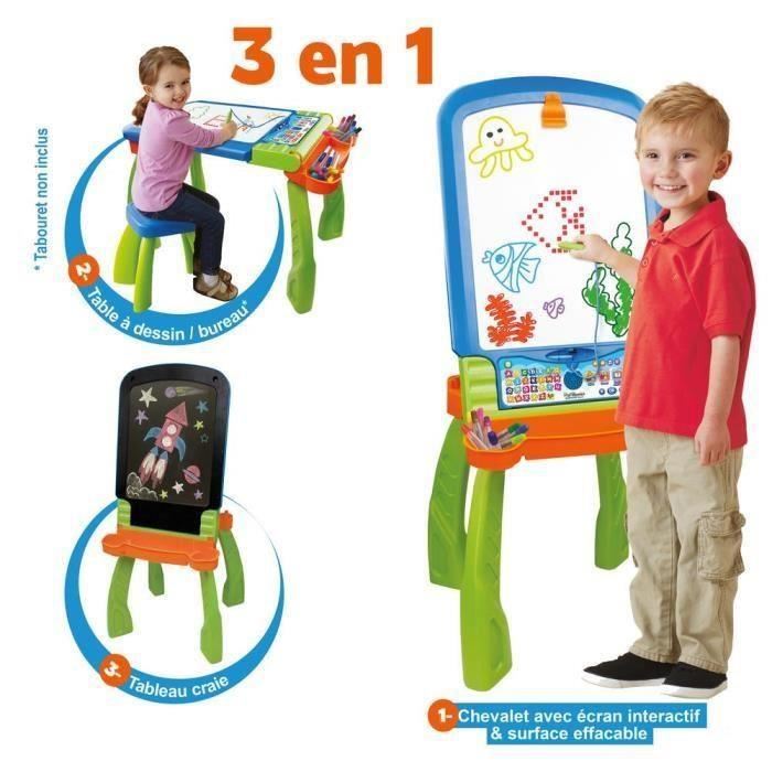 Chevalet Interactif 3 En 1 Vtech Magi Multicolore Pour Enfant De 3 Ans Et Plus