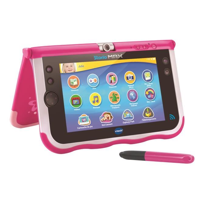 Vtech - Console Storio Max 7 Rose - Tablette Éducative Enfant 7 Pouces