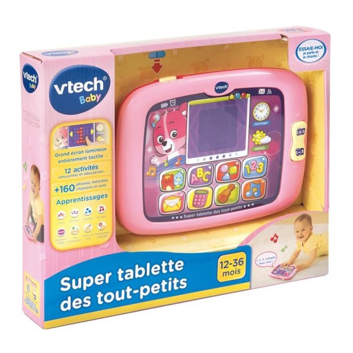 Vtech Bebe Apprend Super Tablette Des Tout-petits Nina