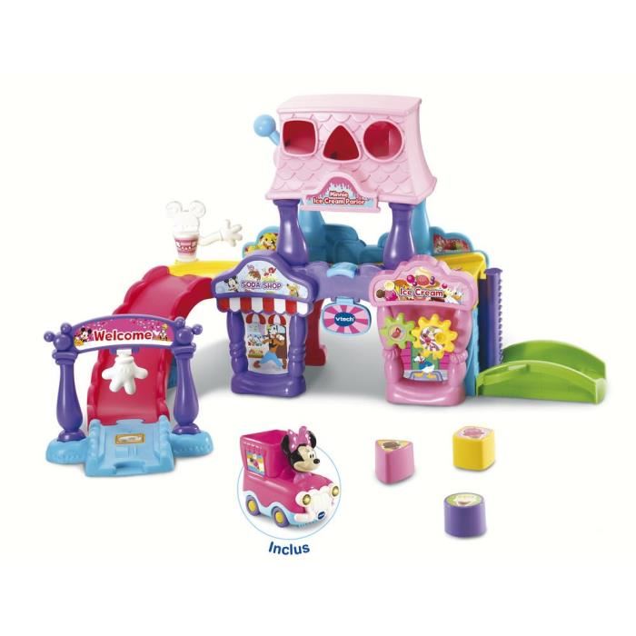 Vtech - Tut Tut Bolides - La Boutique Des Delices De Minnie - Jouet Enfant 1-3 Ans - Multicolore