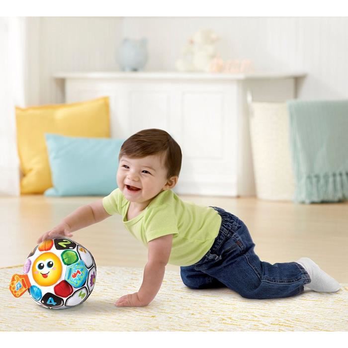 Vtech Baby Balle Deveil Zozo Mon Ballon Rigolo Jouet Educatif Pour Bebe De 6 A 36 Mois