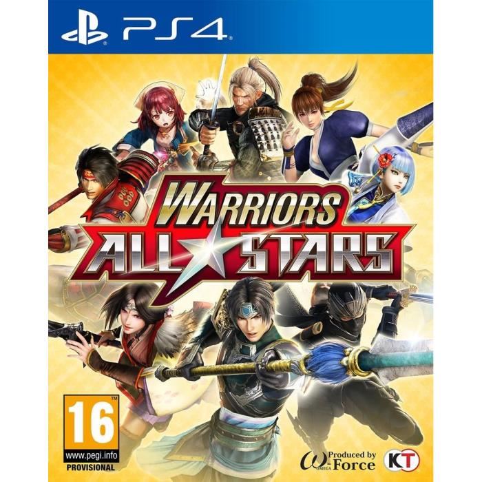 Warriors All Stars Jeu Ps4