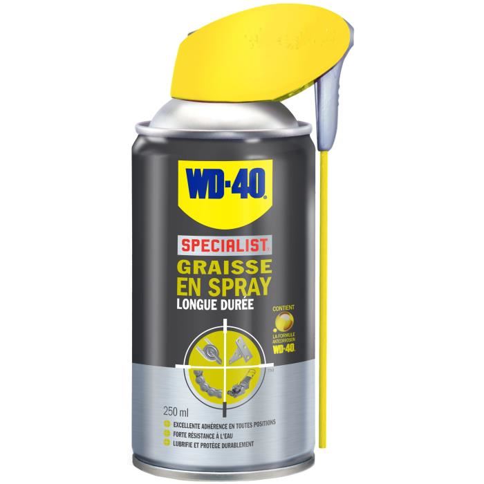 Wd40 Wd 40 Specialist Graisse En Spray Longue Duree 250ml