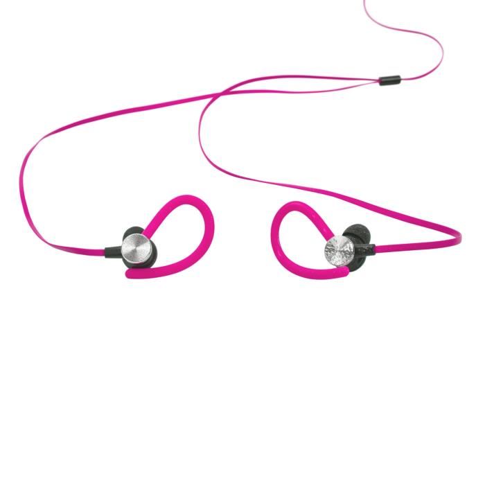 WE Ecouteurs Sport Waterproof - Intra-auriculaire - Rose